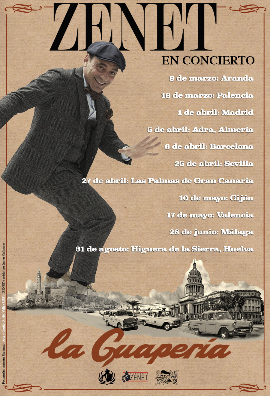 Zenet la guapería gira